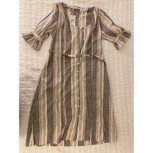 NWT, Mango shirt dress, size M